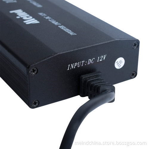 100W Thin Quiet DC to AC Modified Sine Wave Car Power Inverter with USB